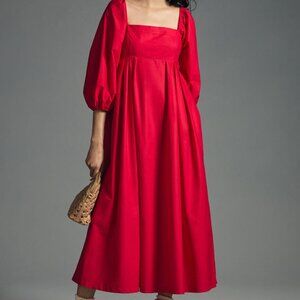 Maeve Anthropologie Squareneck Babydoll  Dress